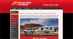 Desktop Screenshot of melbournetowbars.com.au